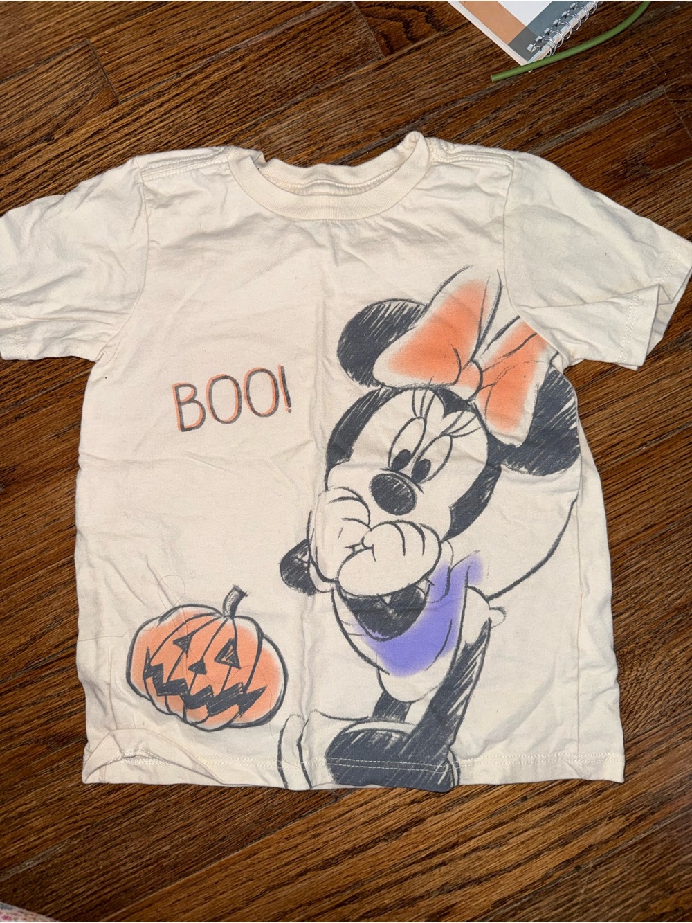 Toddler Minnie Mouse Halloween Shirt